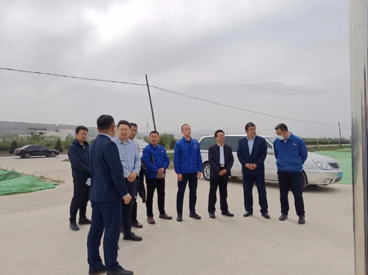 蘭石重裝公司來市產(chǎn)投集團考察交流(圖1) 蘭石重裝公司來市產(chǎn)投集團考察交流(圖1)